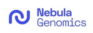 nebula genomics logo blockchain gene app