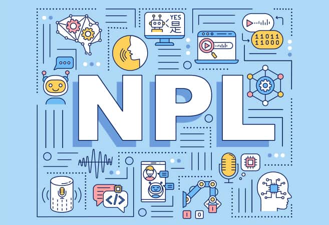 natural language processing NLP concept