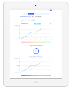 smarter symptom web app dashboard
