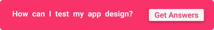 how can I test my app design banner