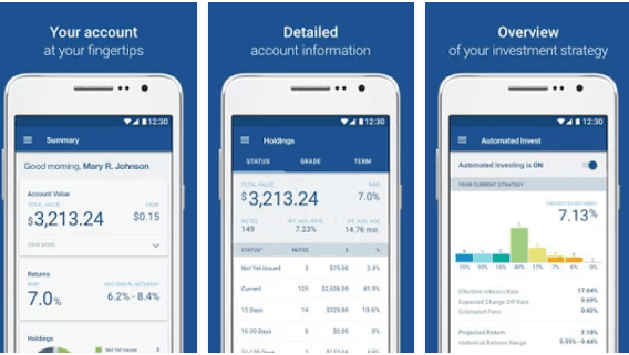 LendingClub money lending app for investors