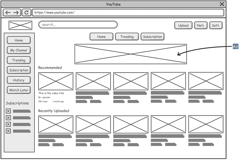 wireframe screenshot 