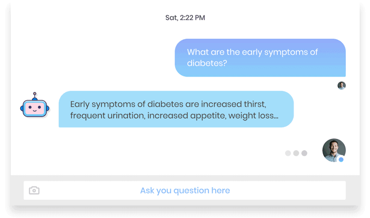 an example of a conversational chatbot