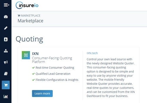 insurance crm example 