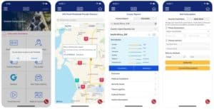 mobile travel insurance app example