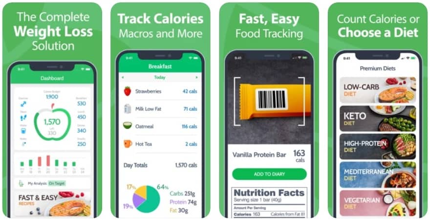 developing a diet app like MyNetDiary
