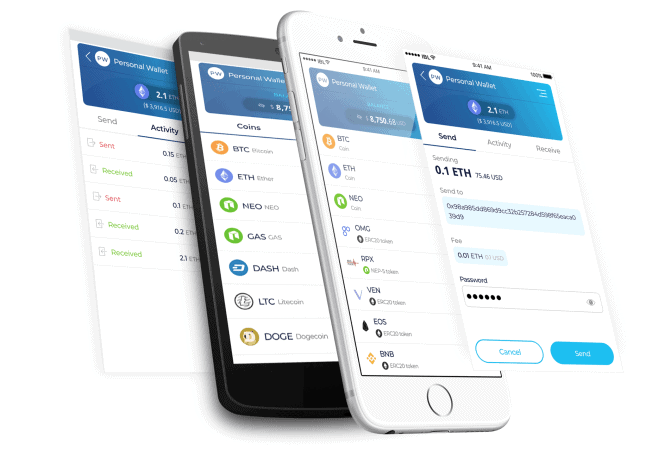 develop cryptocurrency wallet like infinto