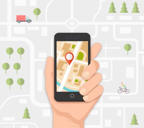 maps in geolocation mobile app development