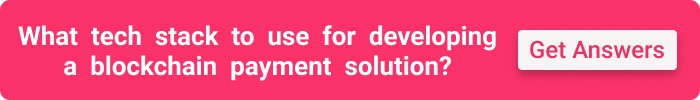 blockchain payment solution development question banner