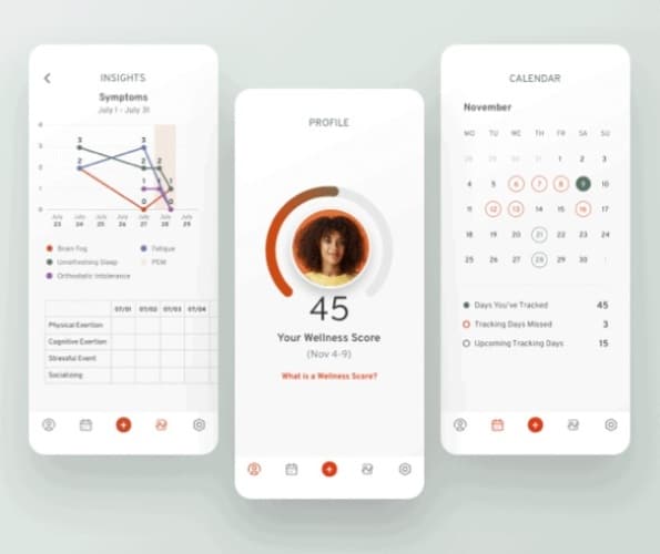 example of medical app UX design 