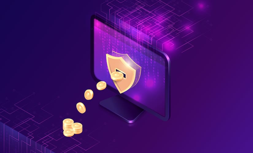 crypto exchange security concept