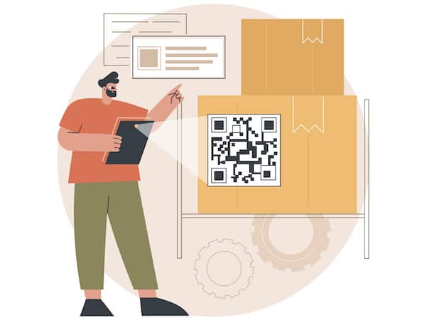 barcode scanning in logistics app