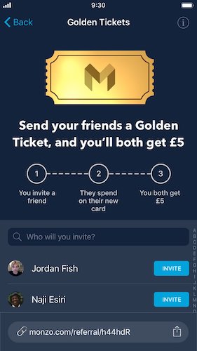gamification in mobile banking monzo