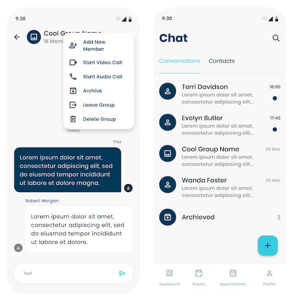 topflight ready made chat components