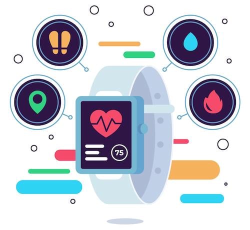 heart rate management app concept