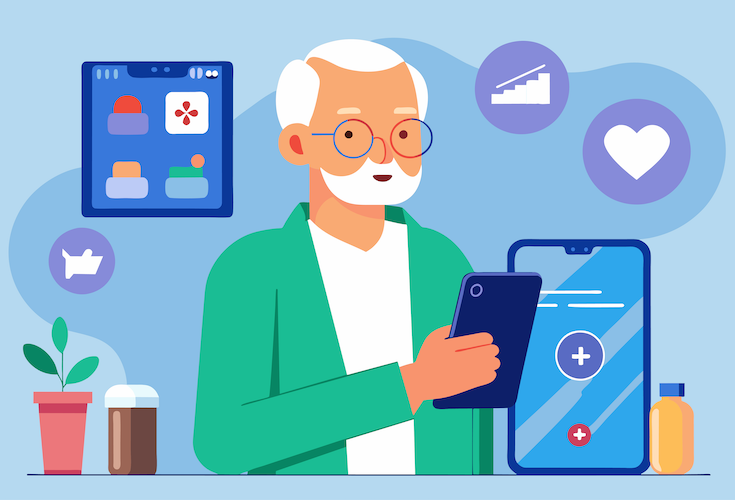 health app design for elderly