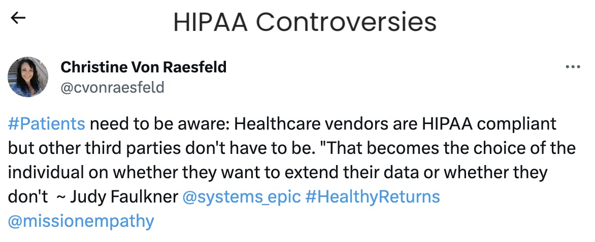hipaa controversies to be aware of