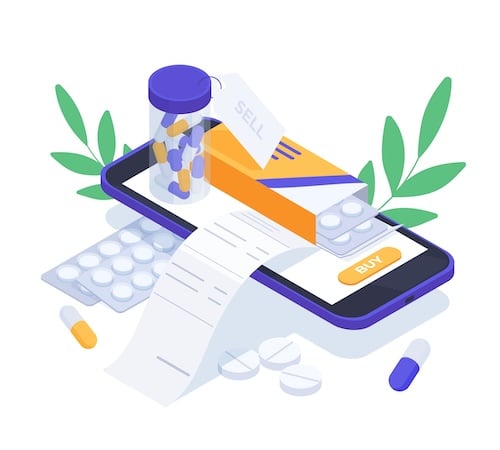 Online Pharmacy Mobile App Concept