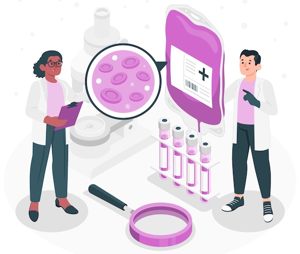 clinical trial blood samples