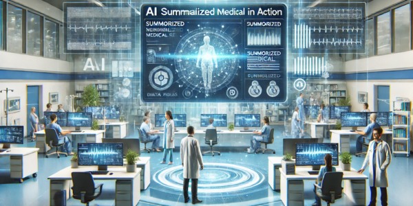 AI summarize medical records main banner