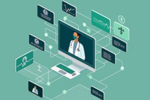 telemedicine SaMD connection diagram