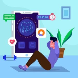 AI fitness app development