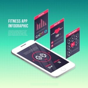 AI gym app concept