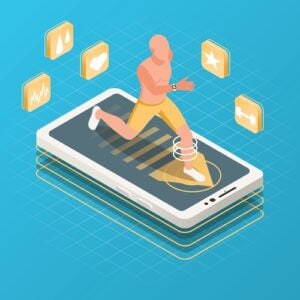 AI workout app concept