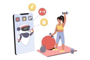 AI workout app training