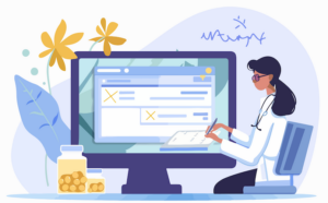 clinical CIO working on medical device cost breakdown