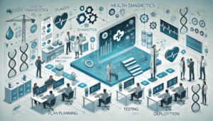 steps to build a health diagnostics app