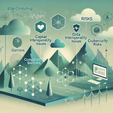 challenges and risks of implementing edge computing in healthcare