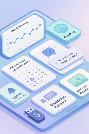 Examples of Mental Health App Features