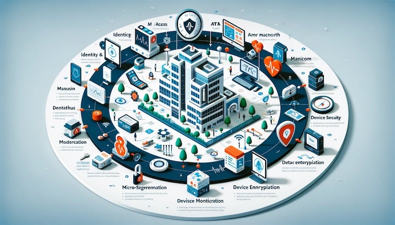 key components of zero trust healthcare model