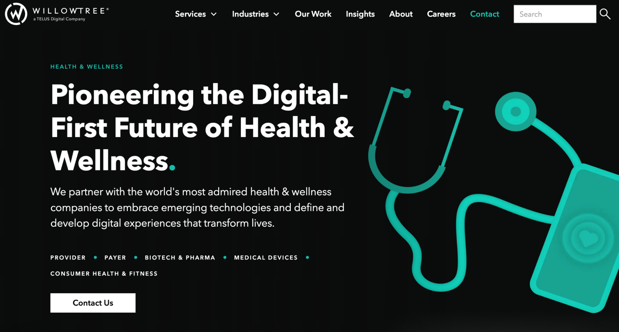 willow tree as a healthcare AI consultant partner