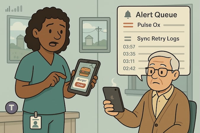 architecture for pulmonary telehealth app that works