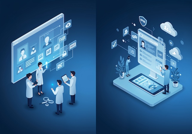 top healthcare software companies abstraction