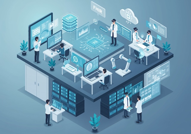 top healthcare software companies concept