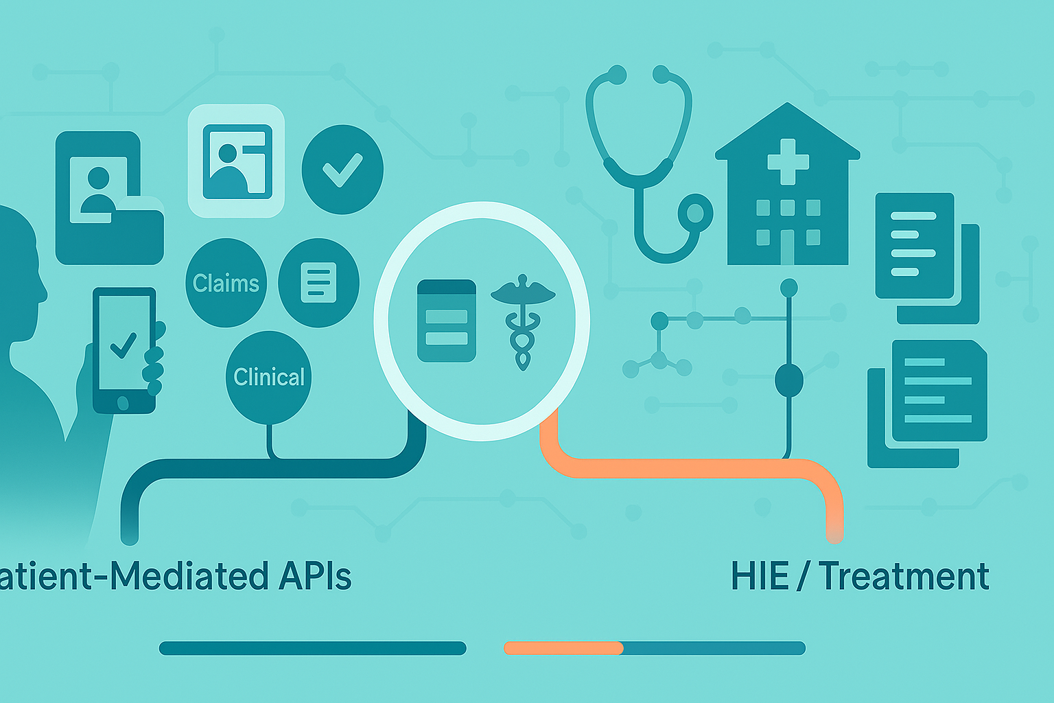 patient meditated APIs vs traditional HIE APIs