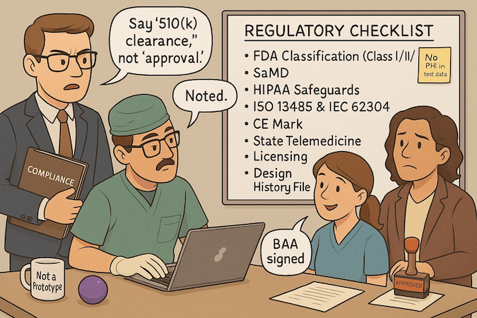 regulatory considerations for healthcare MVPs