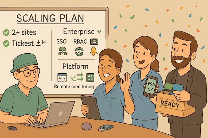 scaling plan from MVP to full product