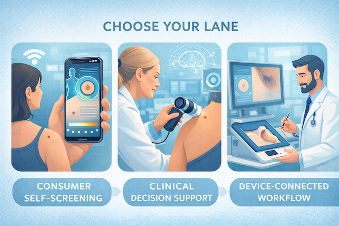 AI powered skin cancer app development