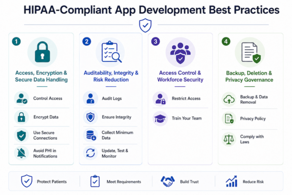 HIPAA Compliant App Development: Complete Guide for Healthcare Apps
