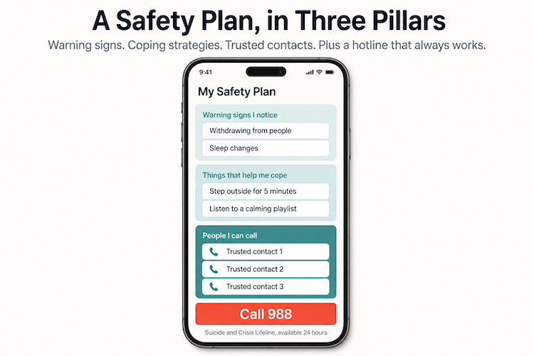 Safety Plan in Three Pillars