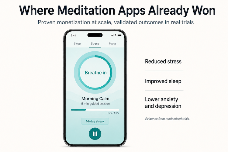Where Meditation Apps Already Won